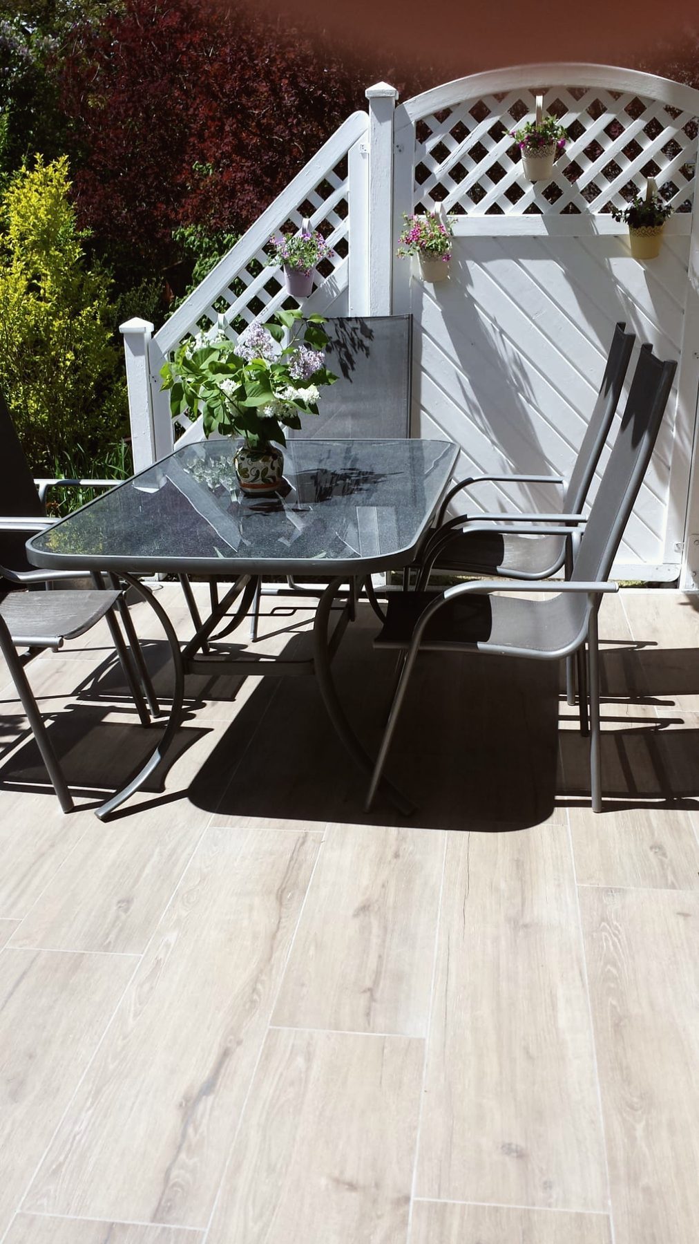 Terrasse in Holzoptik
